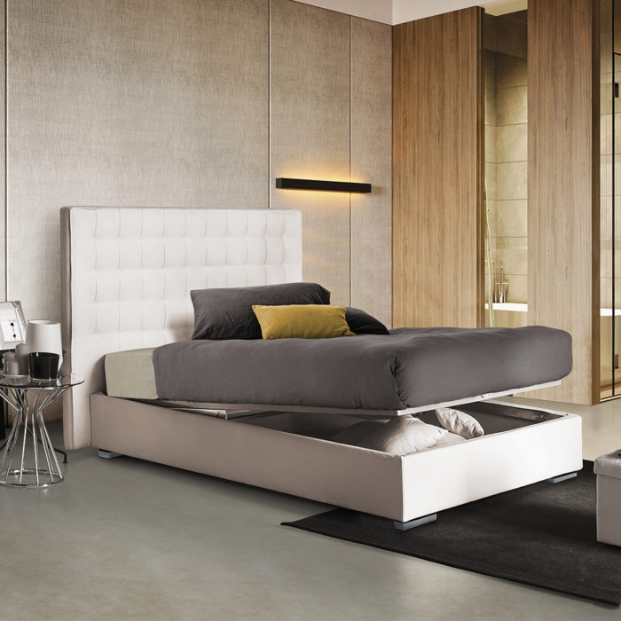 3d render of hotel room, bedroom