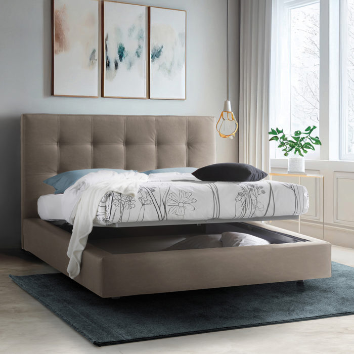 Window with curtains