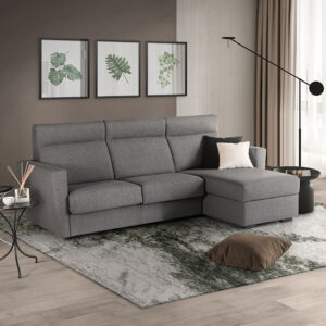 Contemporary classic white beige interior with sofa and decor – carpet background. Large modern japanese lamp and nature front view. 3d rendering illustration mockup. High quality 3d illustration