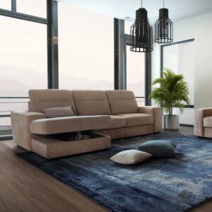 no humans, couch, scenery, wooden floor, indoors, table, plant,